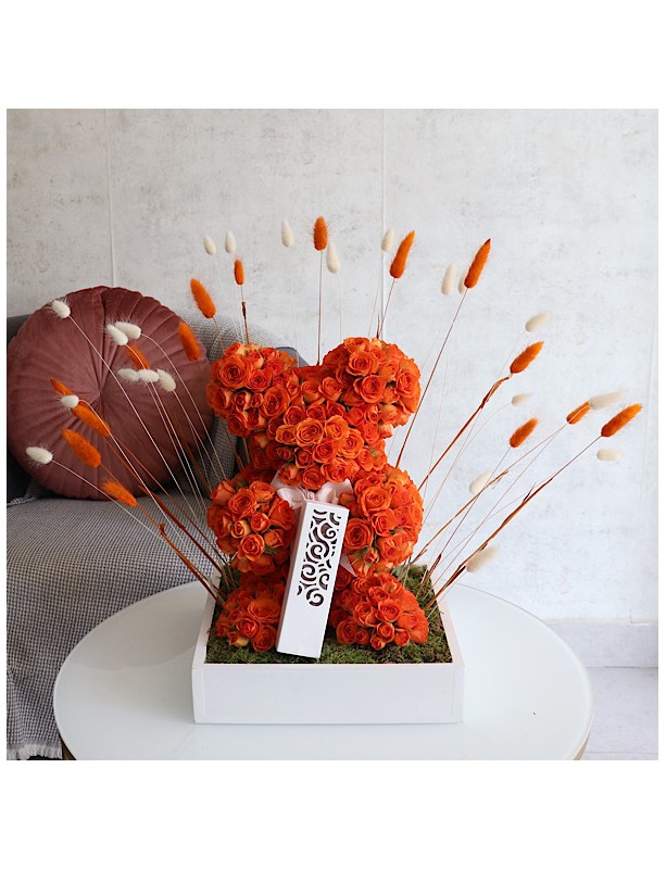 Orange Teddy Choco