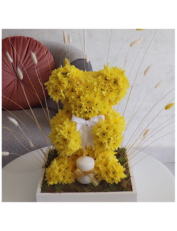 Y Teddy Candle
