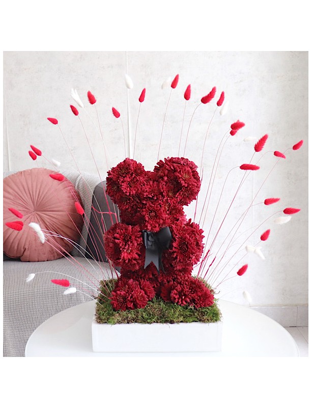 Red Chrys Teddy