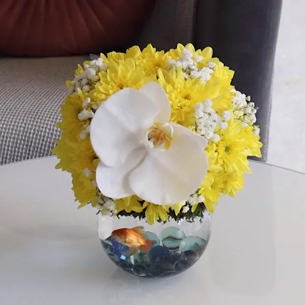 Mini Yellow Chrys