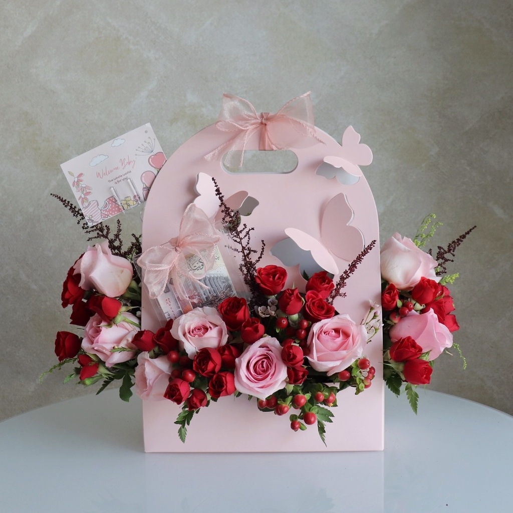 Floral Crate Gift