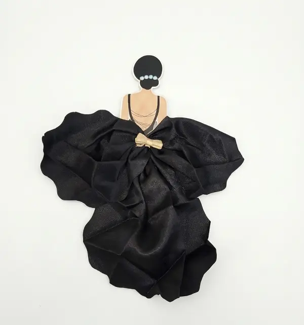 Bride Dress Black Color